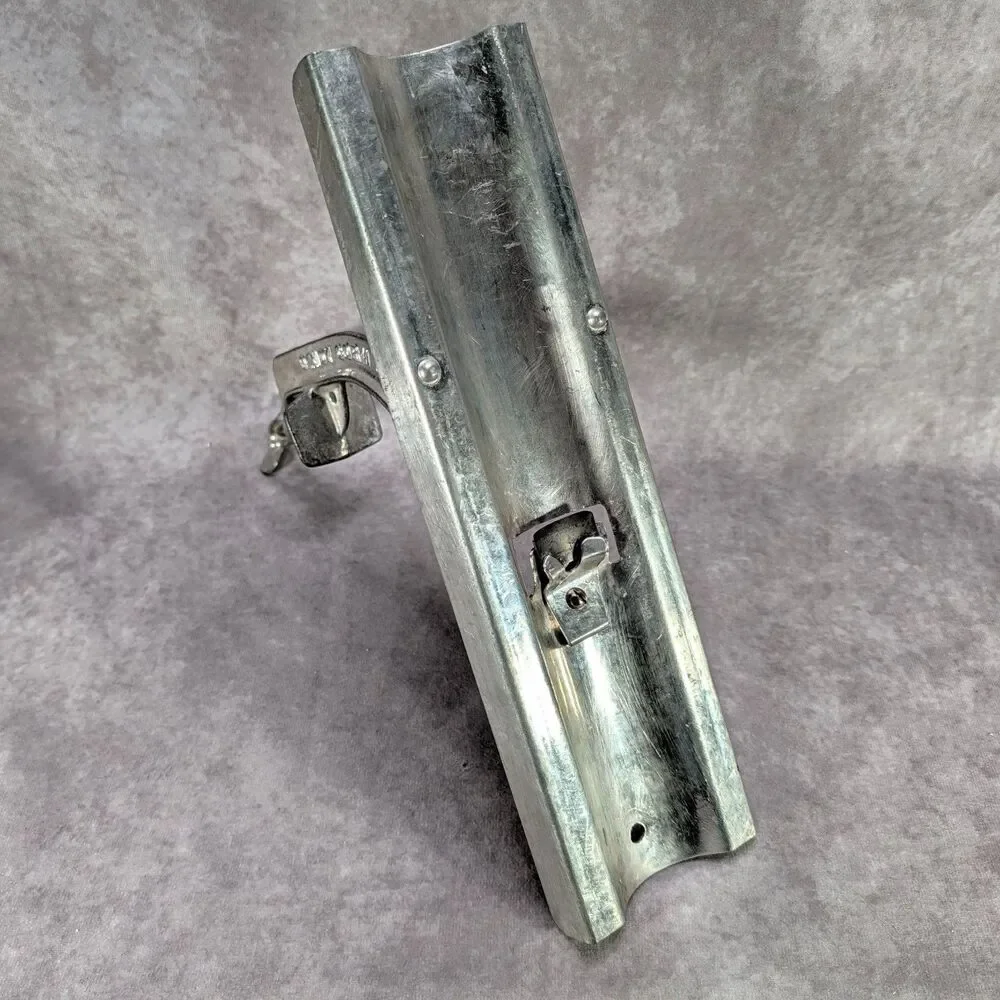 Vintage Dandy Corn Cutter Clamp On Desk Table Top Mount Silver Metal Kitchen USA